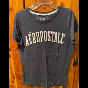 Grey/Blue Aeropostale Tshirt Size L